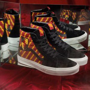 Harry Potter Vans Sk8-Hi Gryffindor high tops Kids Size 2